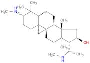 9,19-Cyclopregnan-16-ol, 4,4,14-trimethyl-3,20-bis(methylamino)-,(3b,5a,16a,20S)-
