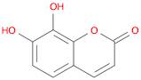 2H-1-Benzopyran-2-one, 7,8-dihydroxy-