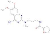 2-Furancarboxamide,N-[3-[(4-amino-6,7-dimethoxy-2-quinazolinyl)methylamino]propyl]tetrahydro-