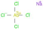 Aurate(1-), tetrachloro-, sodium, (SP-4-1)-