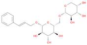 b-D-Glucopyranoside, (2E)-3-phenyl-2-propenyl6-O-a-L-arabinopyranosyl-