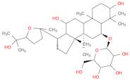 b-D-Glucopyranoside,(3b,6a,12b,24R)-20,24-epoxy-3,12,25-trihydroxydammaran-6-yl