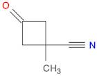 1-methyl-3-oxocyclobutane-1-carbonitrile