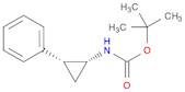 Carbamic acid, [(1R,2R)-2-phenylcyclopropyl]-, 1,1-dimethylethyl ester,rel-