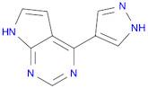 4-{7H-pyrrolo[2,3-d]pyrimidin-4-yl}-1H-pyrazole