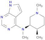 (3R,4R)-N,1,4-trimethyl-N-{7H-pyrrolo[2,3-d]pyrimidin-4-yl}piperidin-3-amine