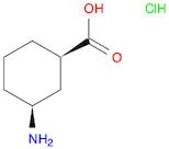 cis-3-aminocyclohexane-1-carboxylic acid hydrochloride