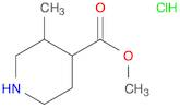 methyl 3-methylpiperidine-4-carboxylate hydrochloride