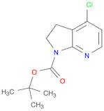 tert-butyl 4-chloro-1H,2H,3H-pyrrolo[2,3-b]pyridine-1-carboxylate