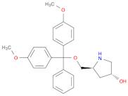 3-Pyrrolidinol, 5-[[bis(4-methoxyphenyl)phenylmethoxy]methyl]-,(3R,5S)-