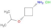 cis-3-(propan-2-yloxy)cyclobutan-1-amine hydrochloride