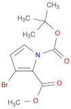 1-tert-butyl 2-methyl 3-bromo-1H-pyrrole-1,2-dicarboxylate