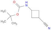 tert-butyl N-(3-cyanocyclobutyl)carbamate