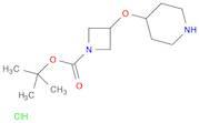 tert-butyl 3-(piperidin-4-yloxy)azetidine-1-carboxylate hydrochloride