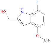 (7-fluoro-4-methoxy-1H-indol-2-yl)methanol