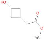 methyl 2-(3-hydroxycyclobutyl)acetate