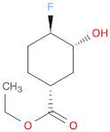 ethyl (1R,3R,4R)-4-fluoro-3-hydroxycyclohexane-1-carboxylate
