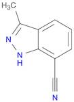 3-methyl-1H-indazole-7-carbonitrile