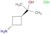2-[trans-3-aminocyclobutyl]propan-2-ol hydrochloride