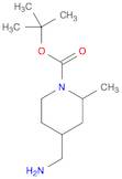 tert-butyl 4-(aminomethyl)-2-methylpiperidine-1-carboxylate