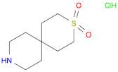 3λ⁶-thia-9-azaspiro[5.5]undecane-3,3-dione hydrochloride
