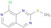 8-chloro-2-(methylsulfanyl)pyrido[3,4-d]pyrimidine