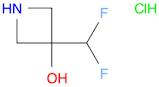 3-(difluoromethyl)azetidin-3-olhydrochloride