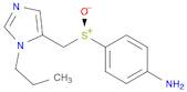 4-[(R)-(1-propyl-1H-imidazol-5-yl)methanesulfinyl]aniline