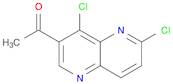 1-(4,6-dichloro-1,5-naphthyridin-3-yl)ethan-1-one