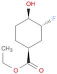 ethyl (1S,3R,4R)-3-fluoro-4-hydroxycyclohexane-1-carboxylate