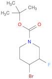 1-​Piperidinecarboxylic acid, 4-​bromo-​3-​fluoro-​, 1,​1-​dimethylethyl ester