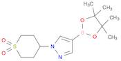 4-[4-(tetramethyl-1,3,2-dioxaborolan-2-yl)-1H-pyrazol-1-yl]-1λ⁶-thiane-1,1-dione