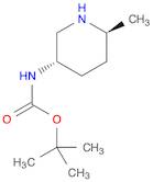 tert-butyl N-[(3S,6S)-6-methylpiperidin-3-yl]carbamate
