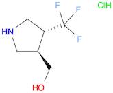 [(3R,4R)-4-(trifluoromethyl)pyrrolidin-3-yl]methanol hydrochloride