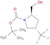 1-Pyrrolidinecarboxylic acid, 2-(hydroxymethyl)-4-(trifluoromethyl)-,1,1-dimethylethyl ester, (2...