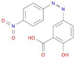 Benzoic acid, 2-hydroxy-5-[(4-nitrophenyl)azo]-