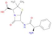 4-Thia-1-azabicyclo[3.2.0]heptane-2-carboxylic acid,6-[[(2R)-aminophenylacetyl]amino]-3,3-dimethyl-7-oxo-, trihydrate,(2S,5R,6R)-