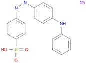 Benzenesulfonic acid, 4-[[4-(phenylamino)phenyl]azo]-, monosodiumsalt