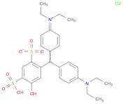 Ethanaminium,N-[4-[[4-(diethylamino)phenyl](5-hydroxy-2,4-disulfophenyl)methylene]-2,5-cyclohexadien-1-ylidene]-N-ethyl-, inner salt, calcium salt (2:1)