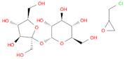 a-D-Glucopyranoside, b-D-fructofuranosyl, polymer with(chloromethyl)oxiraneOTHER CA INDEX NAMES:Oxirane, (chloromethyl)-, polymer with b-D-fructofuranosyla-D-glucopyranoside