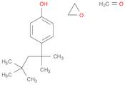Formaldehyde, polymer with oxirane and4-(1,1,3,3-tetramethylbutyl)phenolOTHER CA INDEX NAMES:Oxirane, polymer with formaldehyde and4-(1,1,3,3-tetramethylbutyl)phenolPhenol, 4-(1,1,3,3-tetramethylbutyl)-, polymer with formaldehyde andoxirane