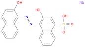 1-Naphthalenesulfonic acid,3-hydroxy-4-[(2-hydroxy-1-naphthalenyl)azo]-, monosodium salt