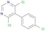Pyrimidine, 4,6-dichloro-5-(4-chlorophenyl)-