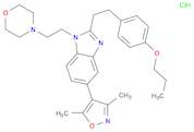 5-(3,5-dimethyl-1,2-oxazol-4-yl)-1-[2-(morpholin-4-yl)ethyl]-2-[2-(4-propoxyphenyl)ethyl]-1H-1,3-benzodiazole