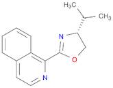1-​[(4R)​-​4,​5-​Dihydro-​4-​isopropyl​-​2-​oxazolyl]​isoquinoline