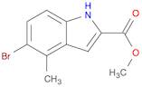 methyl 5-bromo-4-methyl-1H-indole-2-carboxylate