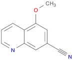 5-methoxyquinoline-7-carbonitrile