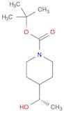 1-Piperidinecarboxylic acid, 4-[(1S)-1-hydroxyethyl]-, 1,1-dimethylethylester