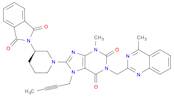 1H-Purine-2,6-dione,7-(2-butynyl)-8-[(3R)-3-(1,3-dihydro-1,3-dioxo-2H-isoindol-2-yl)-1-piperidinyl]-3,7-dihydro-3-methyl-1-[(4-methyl-2-quinazolinyl)methyl]-