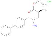 [1,1'-Biphenyl]-4-pentanoic acid, g-amino-a-methyl-, ethyl ester,hydrochloride, [S-(R*,R*)]-